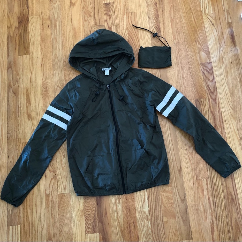 Forever 21 Packable Windbreaker